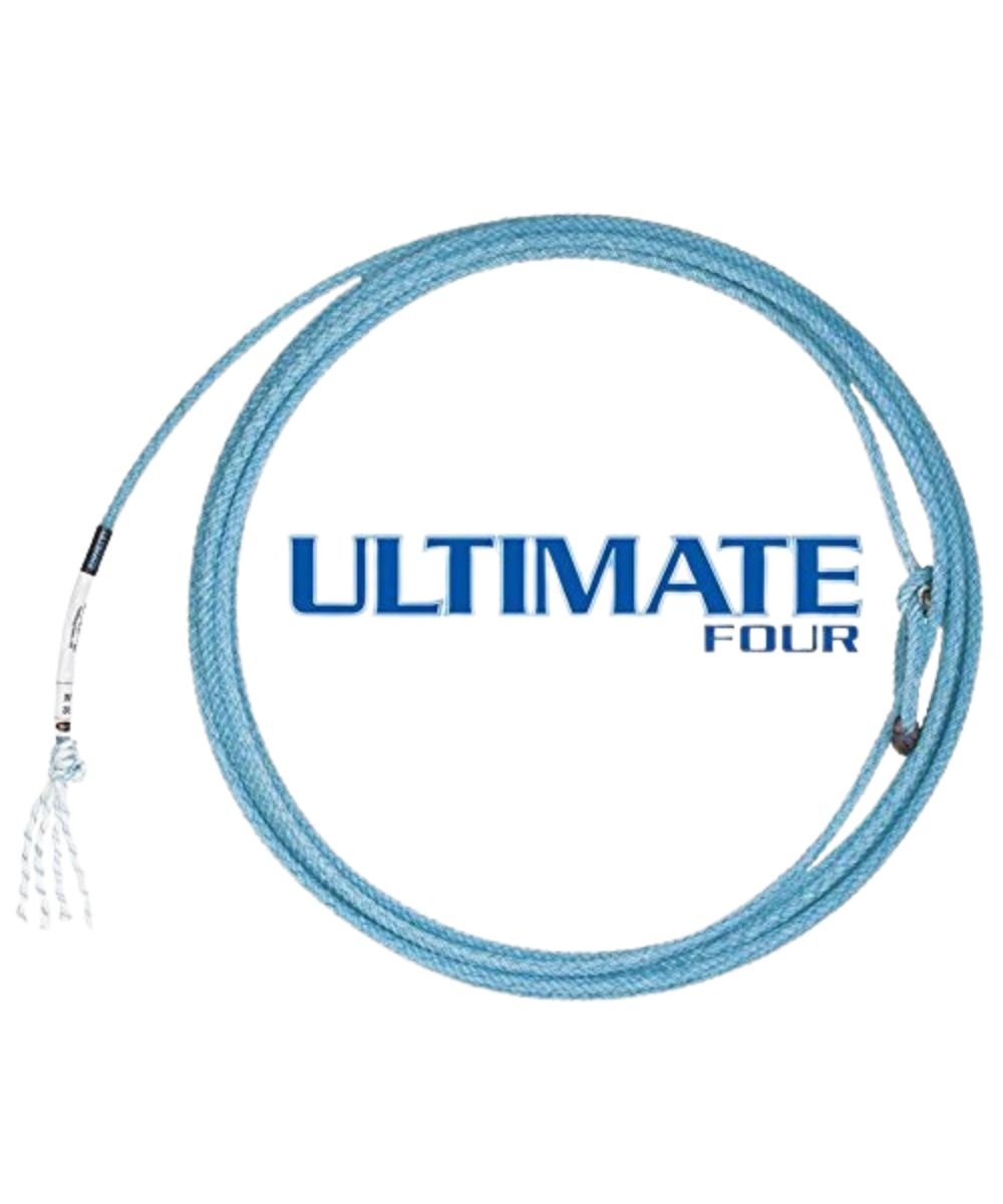 Ultimate four heel rope for team roping