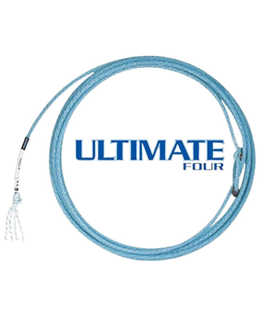 Ultimate four heel rope for team roping