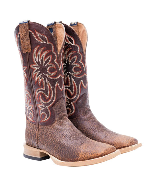 Men's 13" Boar Leather Western Boot