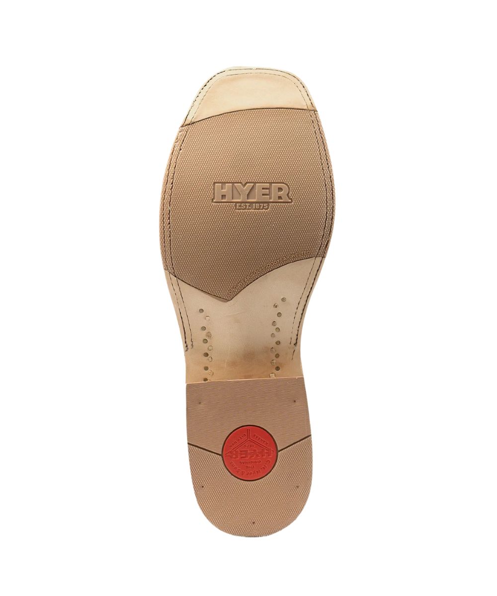 Sole view of the hybrid outsole on the men's kincaid boot