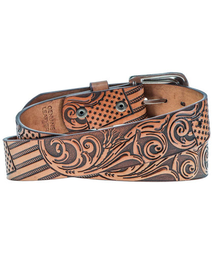 Hooey Men's Liberty Roper Belt