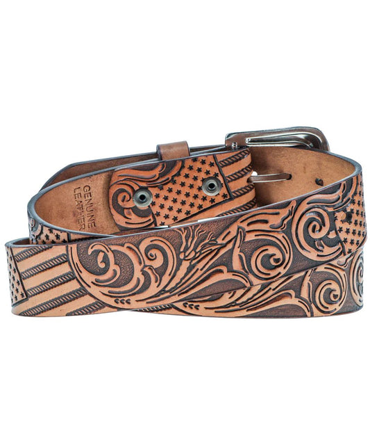 Hooey Men's Liberty Roper Belt