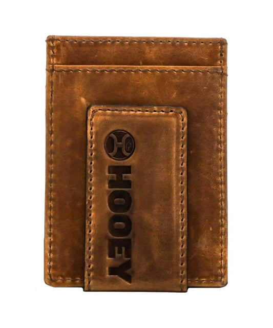 Hooey Men's Hog Money Clip Wallet
