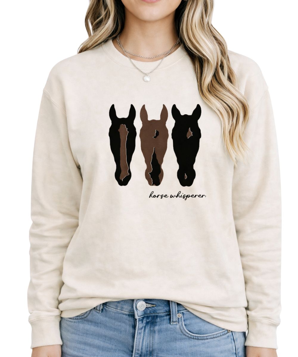 Rodeo Hippie Women's Horse Whisperer Sweatshirt