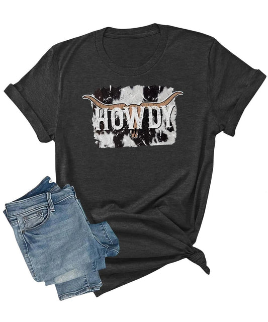 Rebel Rose Women's Howdy Tee