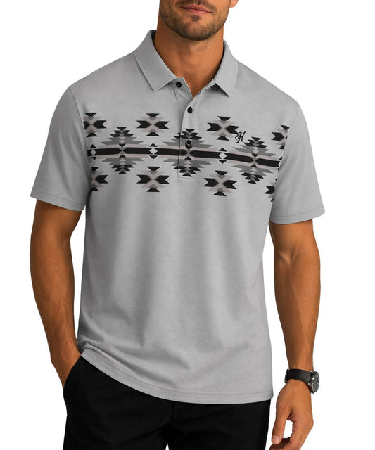 Hooey Men's The Weekender Polo Shirt