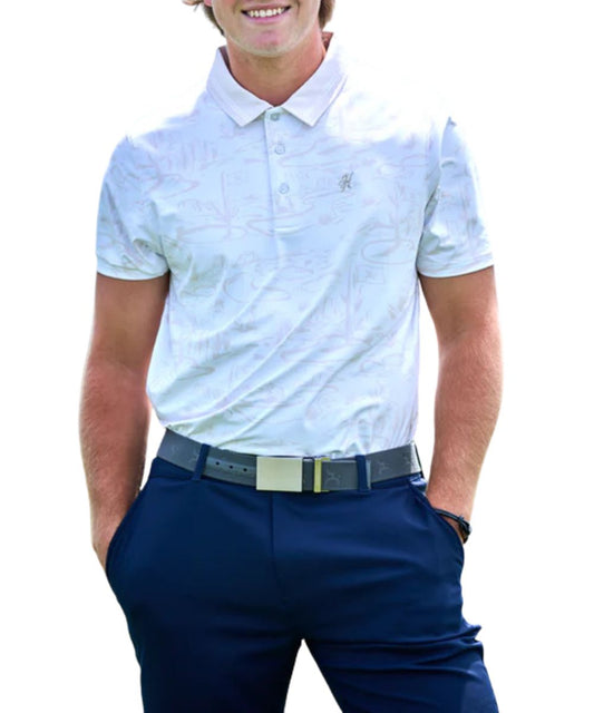 Hooey Men's The Weekender Polo Shirt