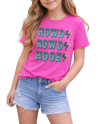 Hooey Girls' Howdy Rowdy Tee