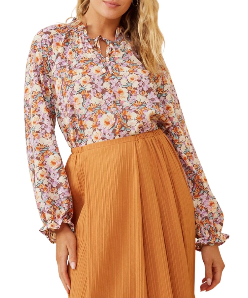 Hayden LA Women's Floral Blouse