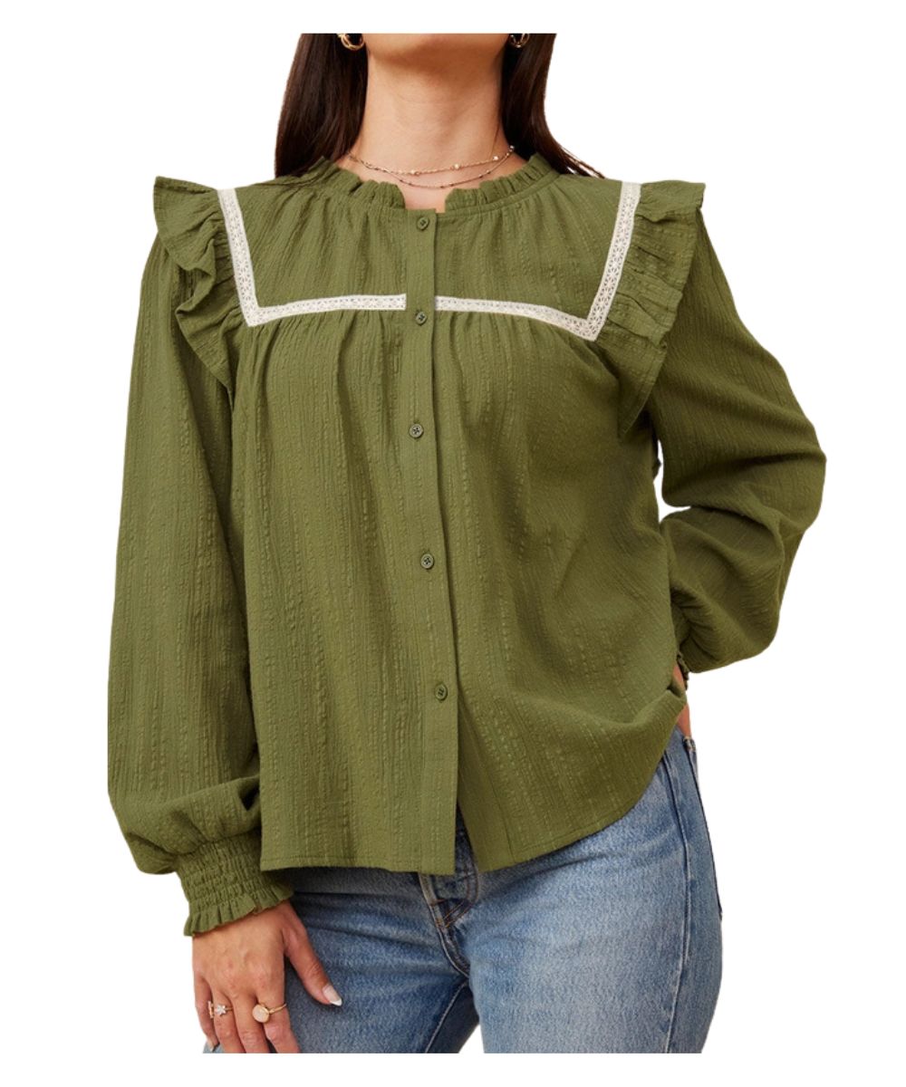 Hayden LA Women's Ruffle Blouse