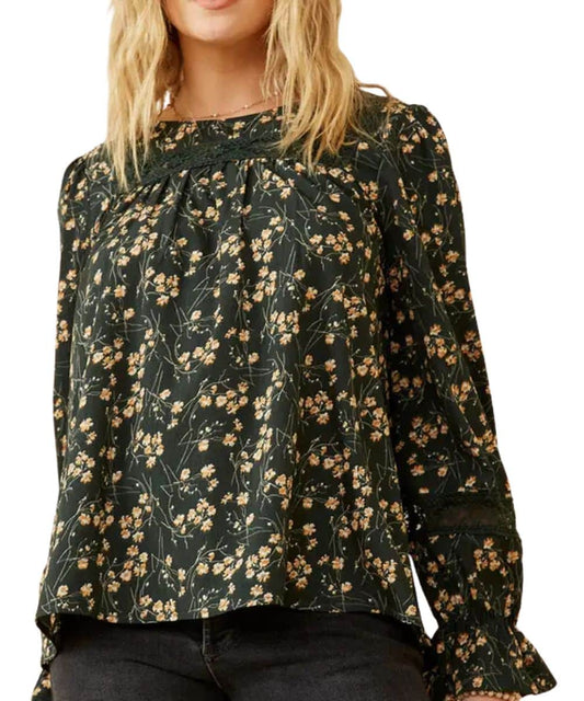 Hayden LA Women's Floral Blouse