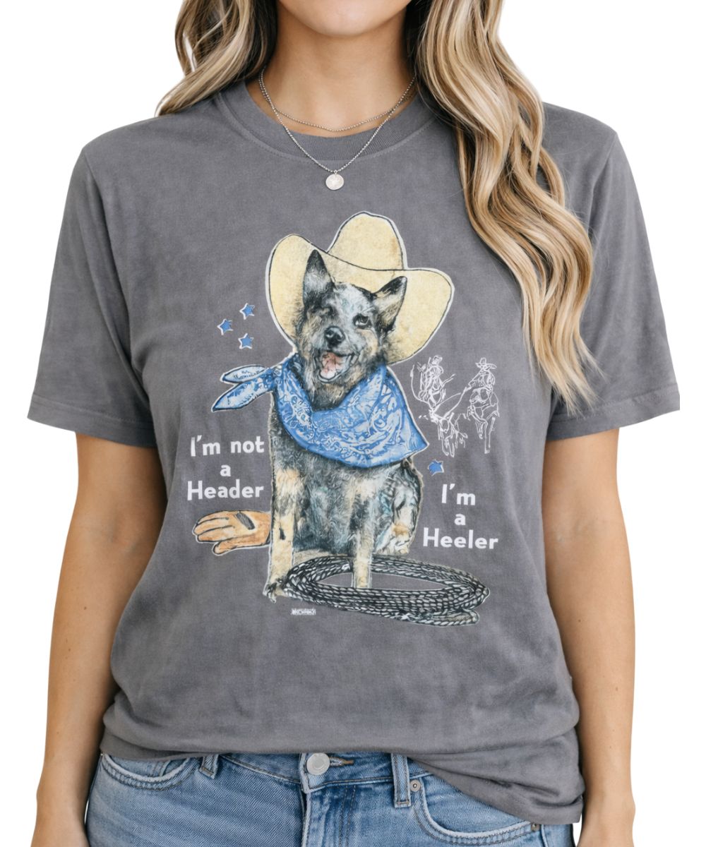 XOXO Art Women's I'm A Heeler Tee