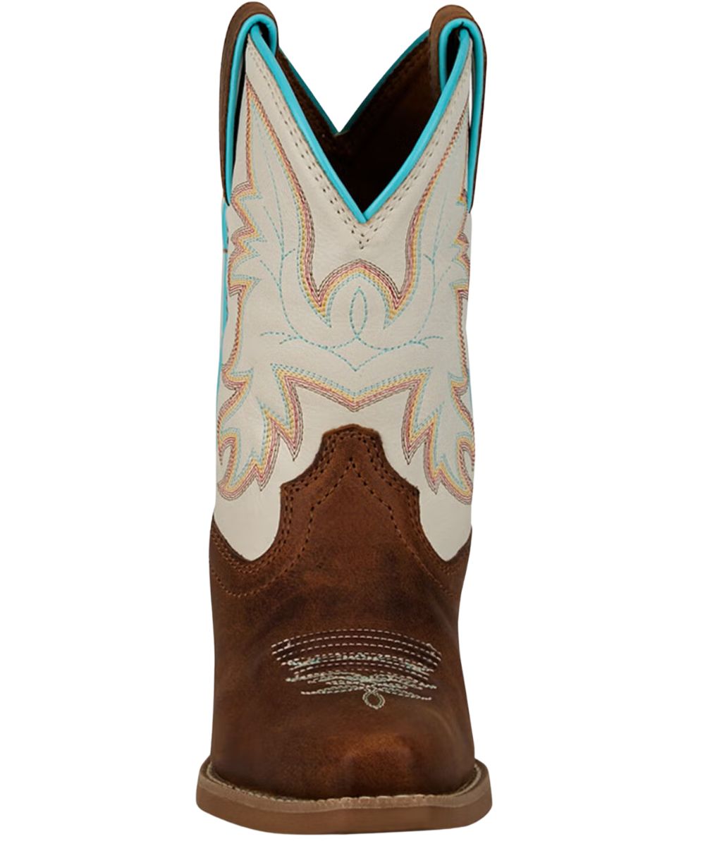 Front view featuring the western snip toe