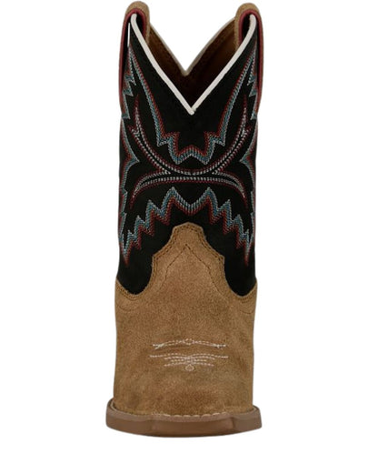 Front view of the western square toe