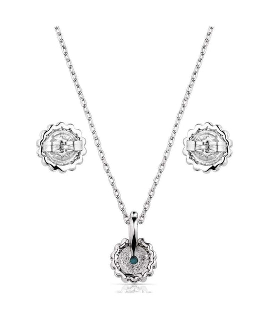 Montana Silversmiths Women's Blue Waters Turquoise Jewelry Set