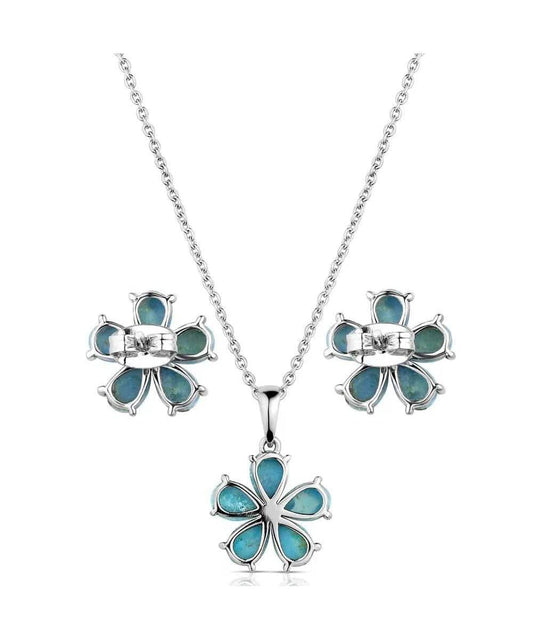 Montana Silversmiths Women's Floral Sky Jewelry Set