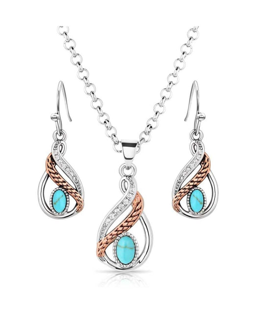 Montana Silversmiths Women's Woven Dreams Jewelry Set
