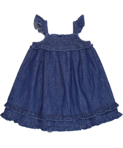 L'oved Baby Toddler Girls' Denim Summer Dress