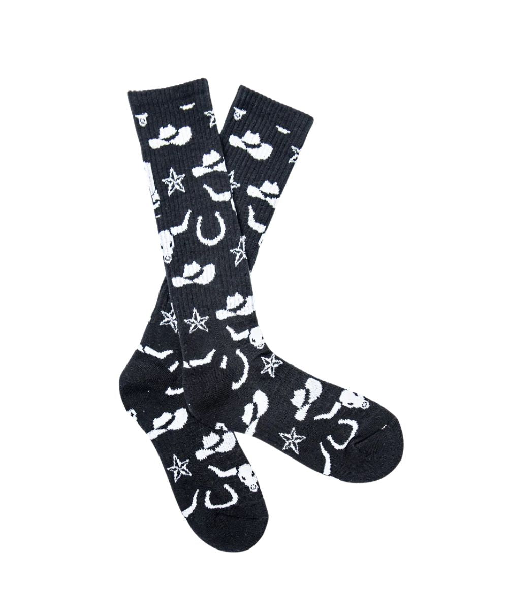 Lucky Chuck Get Western Performance Socks