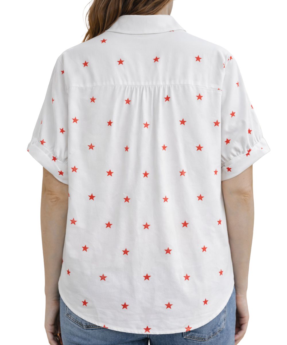 Lala Loo Women's Stars Blouse