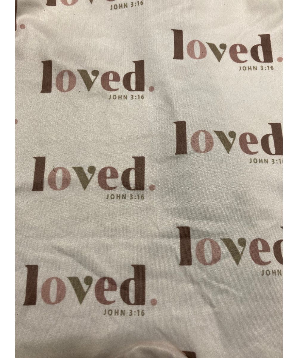 "Loved John 3:16"