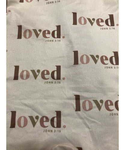"Loved John 3:16"