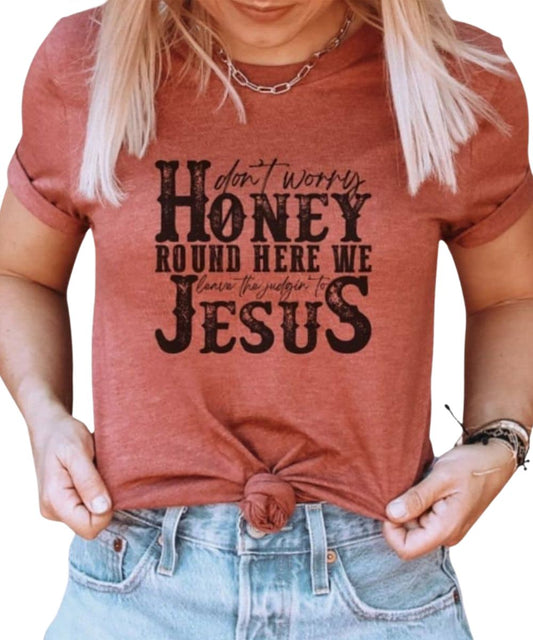 Trendznmore Women's Jesus Tee