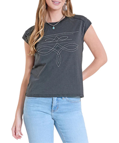 Panhandle Slim Women's Boot Stitch Tee