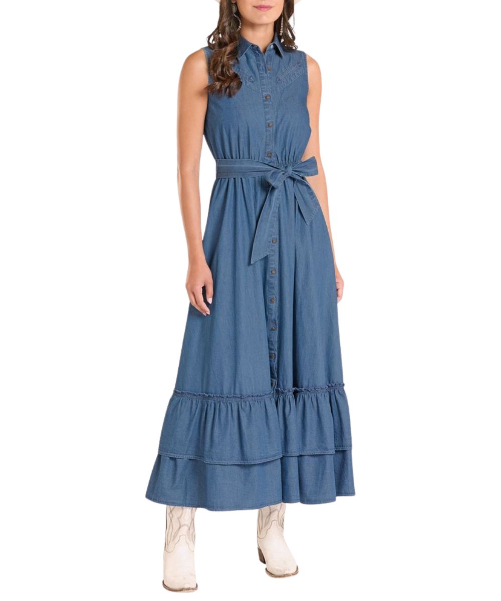 Panhandle Slim Women's Denim Dress XL