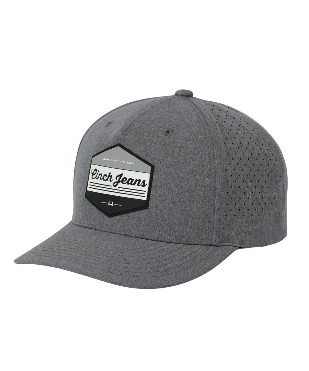 Men's Mid-Profile Fit, Grey FlexFit Snapback Ball Cap