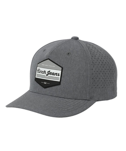 Men's Mid-Profile Fit, Grey FlexFit Snapback Ball Cap