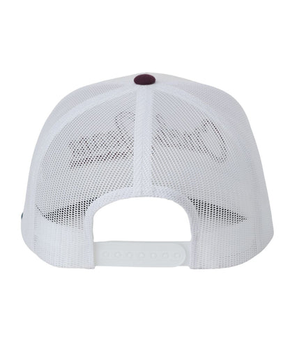 Back view of the adjustable snapback closure