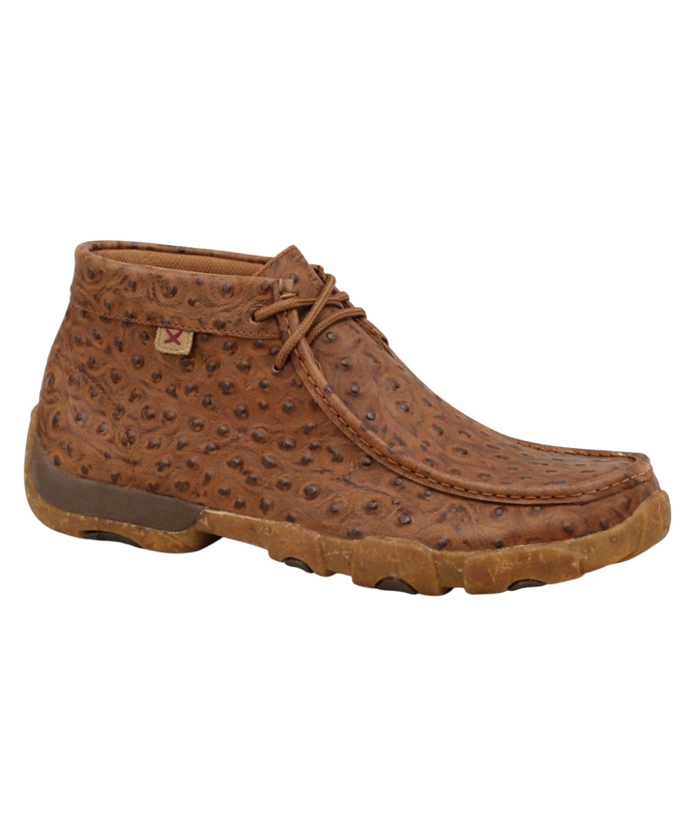 Twisted X Men's Ostrich Chukka Driving Moc