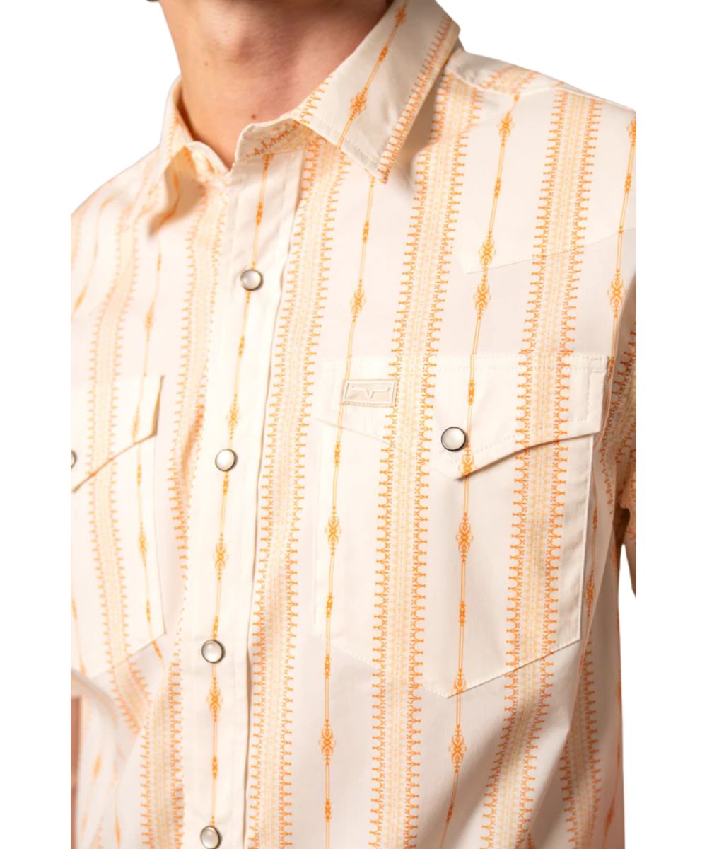 Single Point Snap Flap Chest Pockets