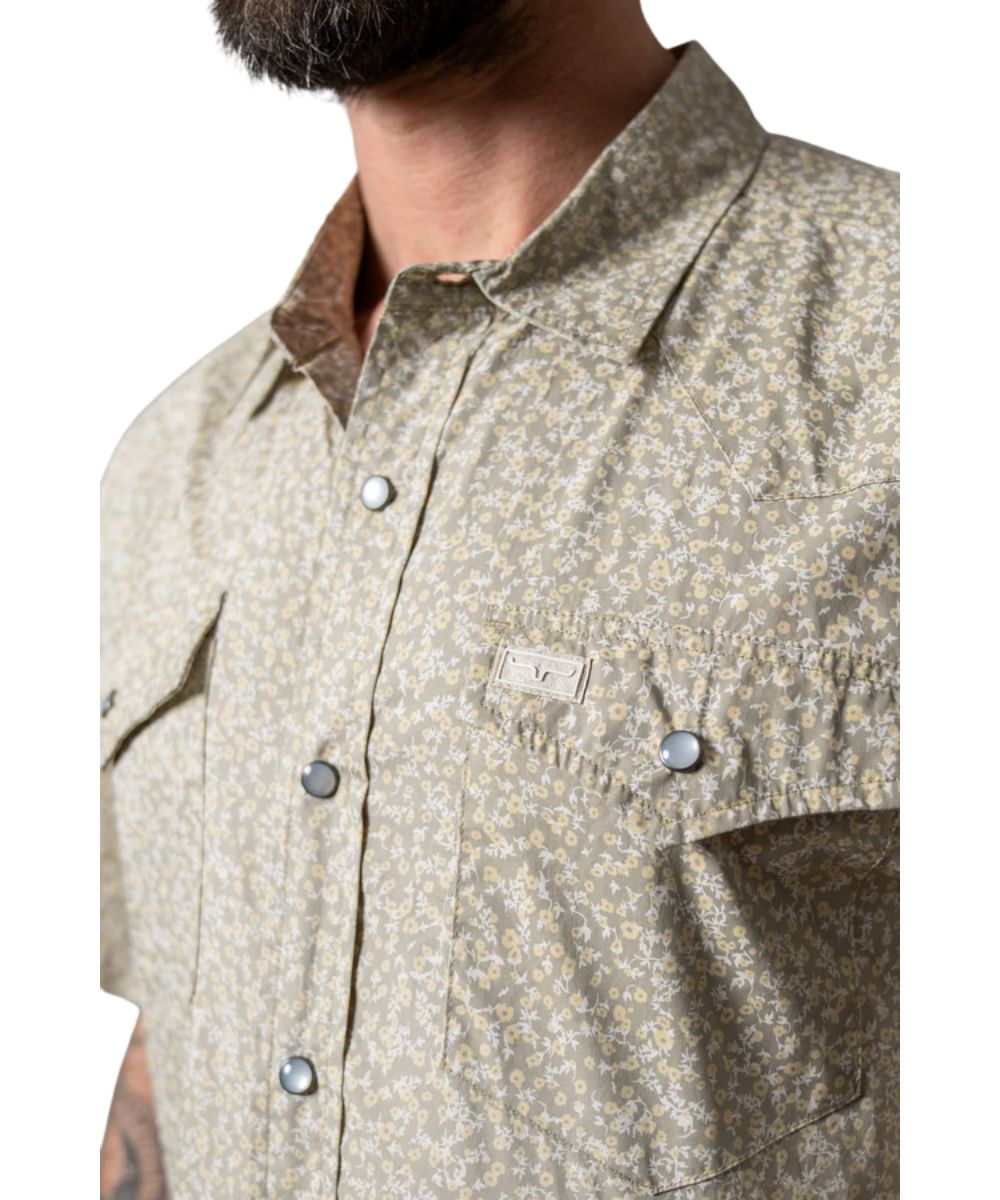 Close-Up View Of The Pearl Snaps, Chest Pockets, And Western Yokes