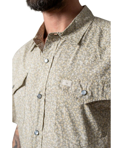 Close-Up View Of The Pearl Snaps, Chest Pockets, And Western Yokes