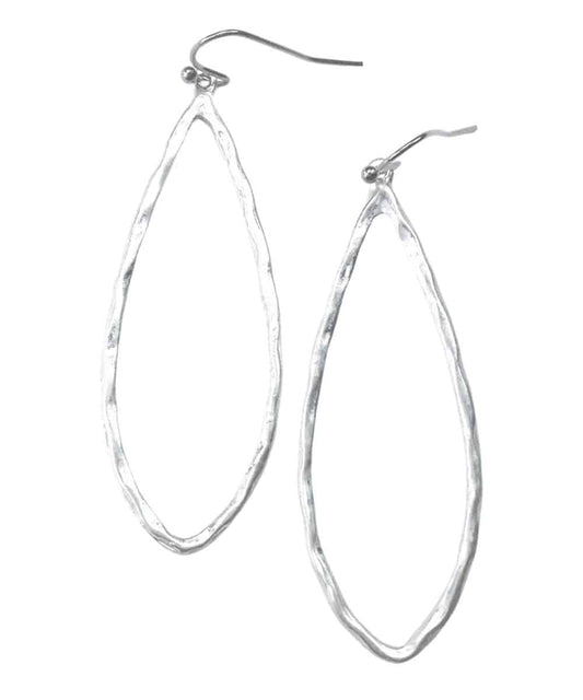 Lost & Found Women's Oval Hoop Earrings