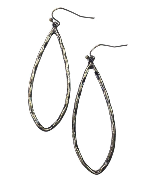 Lost & Found Women's Oval Hoop Earrings
