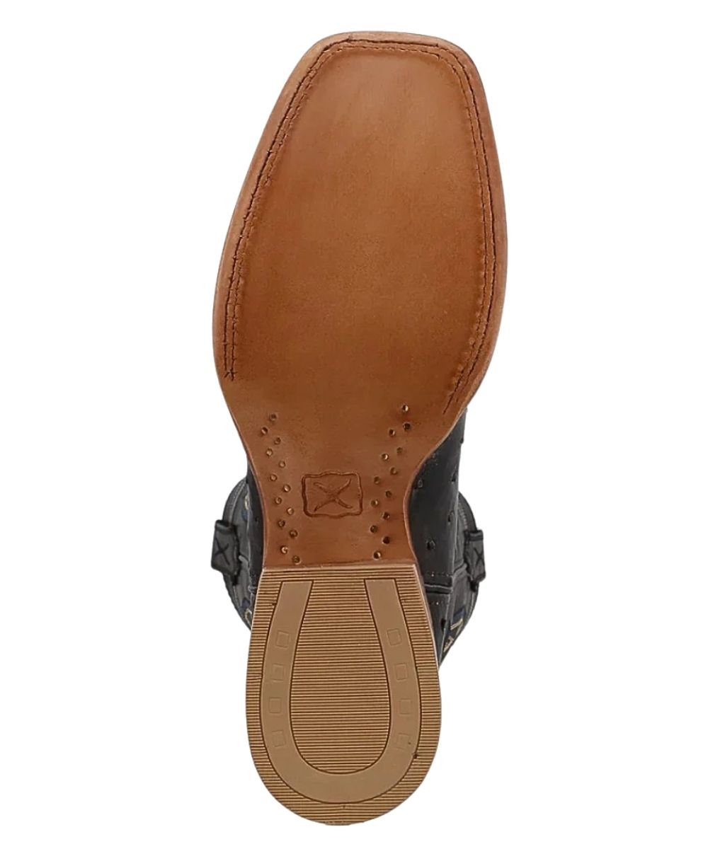 Twisted X Men's Ruff Stock Western Ostrich Boot