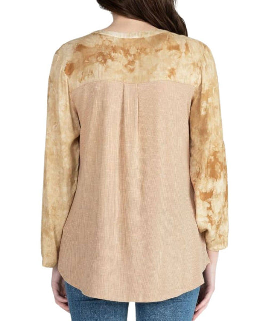 Miss Me Women's Tie Dye Top