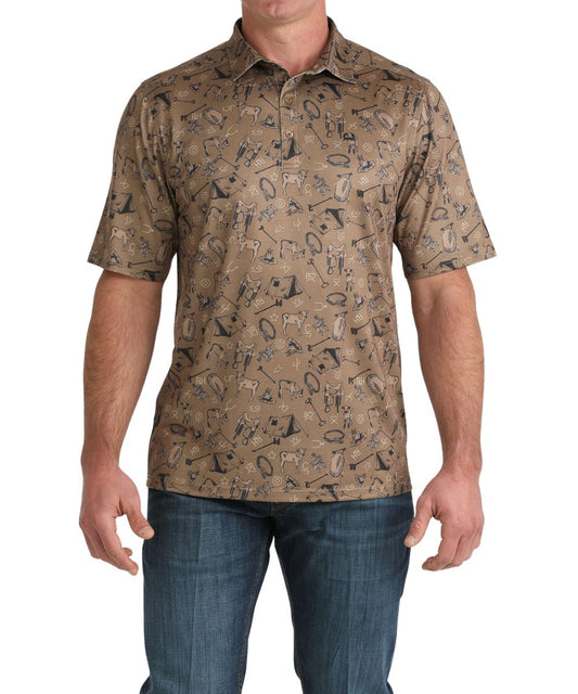 Cinch Men's Western Polo Shirt