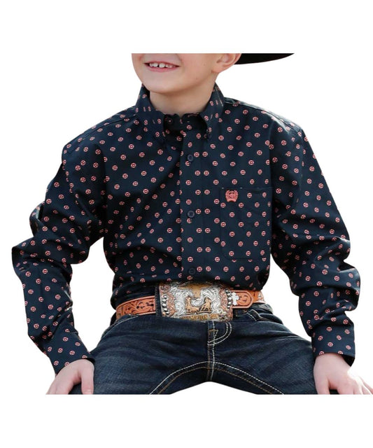 Cinch Boys' Button Down Shirt