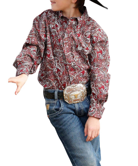 Cinch Boys' Button Down Shirt