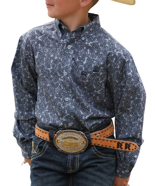 Cinch Boys' ArenaFlex Button Down Shirt