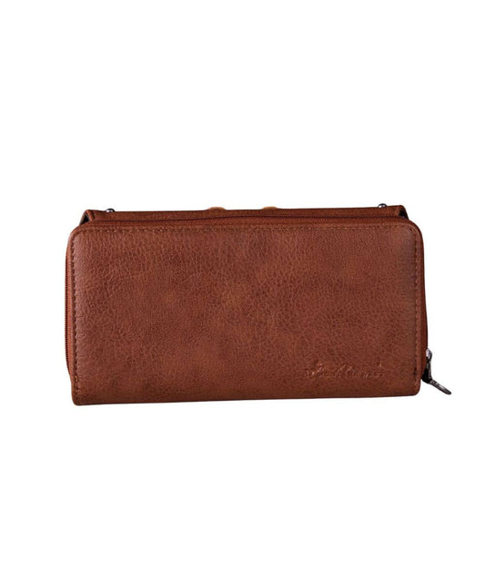 Montana West Women's Feather Wallet