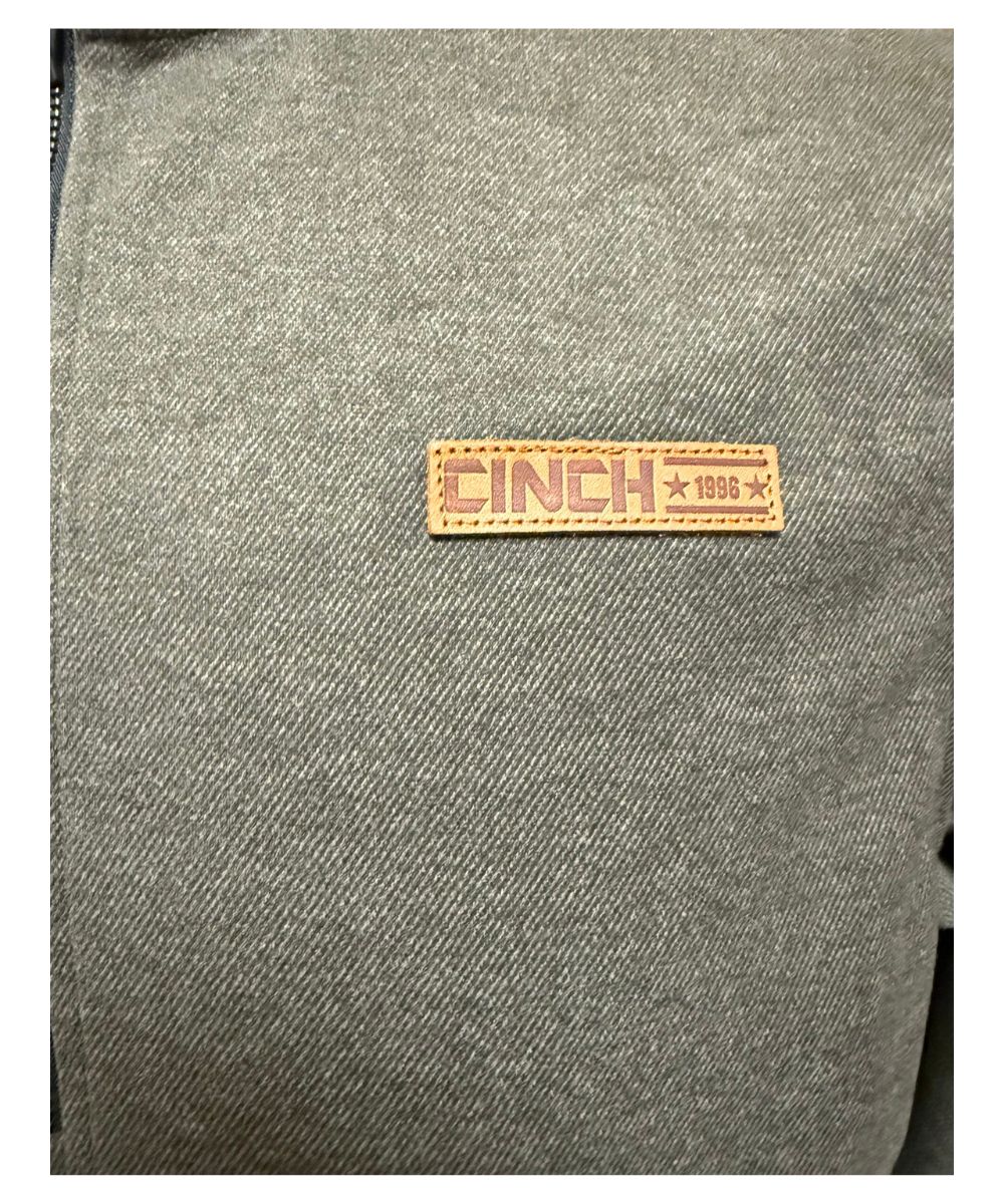 Cinch Men's Olive 1/2 Zip Pullover