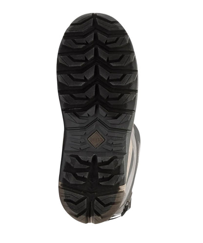 Sole view featuring the rugged rubber outsole with lugs for superior traction