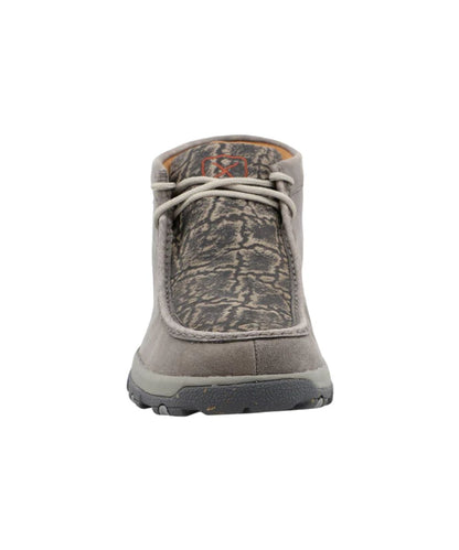 Twisted X Men's Grey & Grey Elephant Chukka Driving Moc