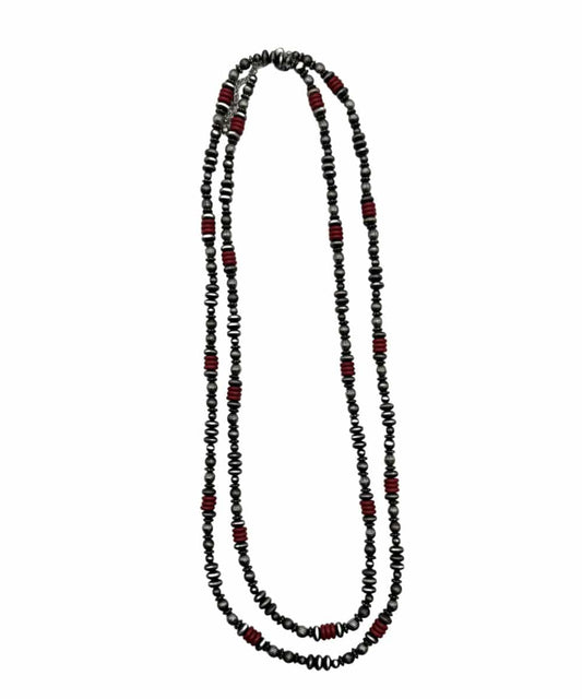 West & Co. Women's Navajo Bead Necklace