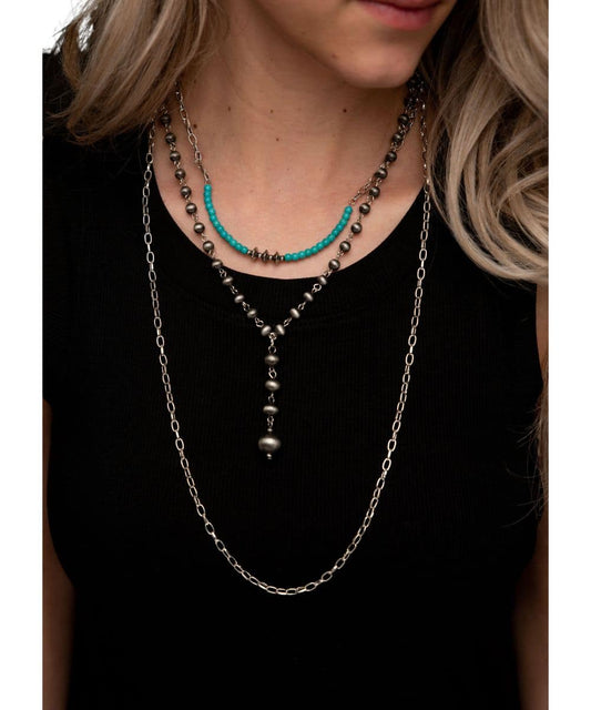 West & Co. Women's 3 Strand Necklace